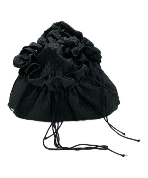 CECILIE BAHNSEN（セシリーバンセン）Cecilie Bahnsen (セシリーバンセン) ミニフリルバッグ/kiku ブラックの古着・服飾アイテム