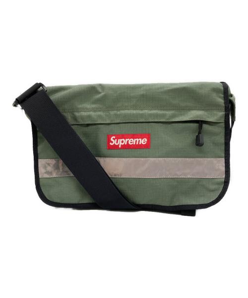 SUPREME（シュプリーム）SUPREME (シュプリーム) 14AW Hi-Vis Messenger Bag グリーンの古着・服飾アイテム