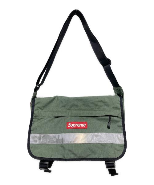 SUPREME（シュプリーム）SUPREME (シュプリーム) 14AW Hi-Vis Messenger Bag グリーンの古着・服飾アイテム
