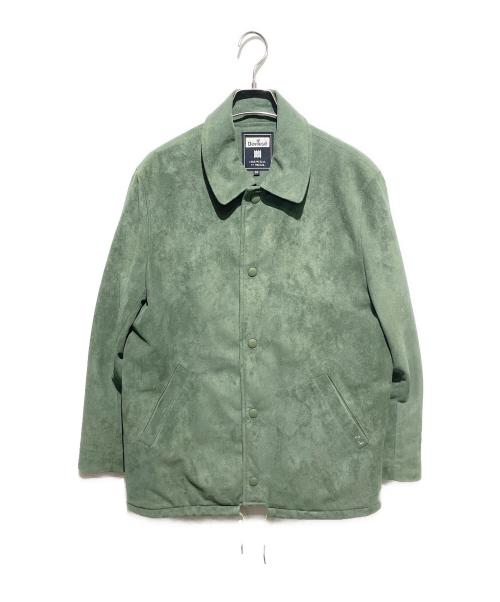 Deviluse（デビルユース）Deviluse (デビルユース) フェイクスエードコーチジャケット グリーン サイズ:Mの古着・服飾アイテム