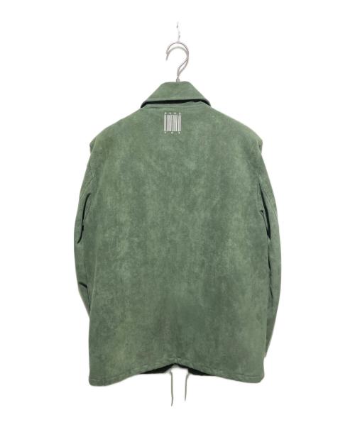 Deviluse（デビルユース）Deviluse (デビルユース) フェイクスエードコーチジャケット グリーン サイズ:Mの古着・服飾アイテム