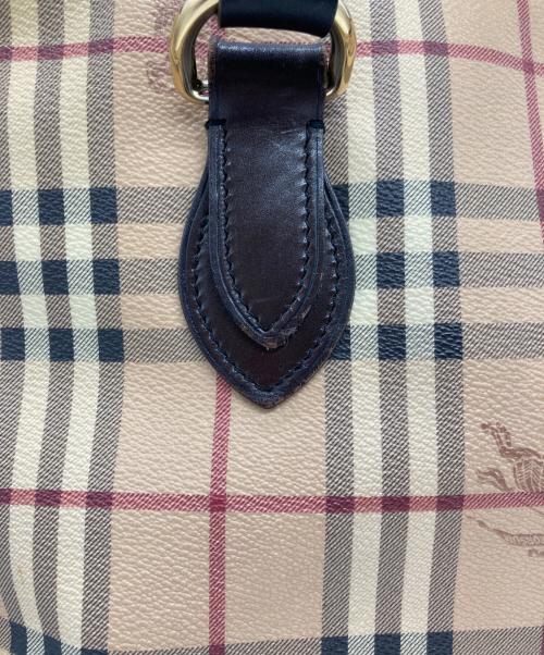 BURBERRY（バーバリー）BURBERRY (バーバリー) ノヴァチェックトートバッグ シャドーホース  ベージュの古着・服飾アイテム