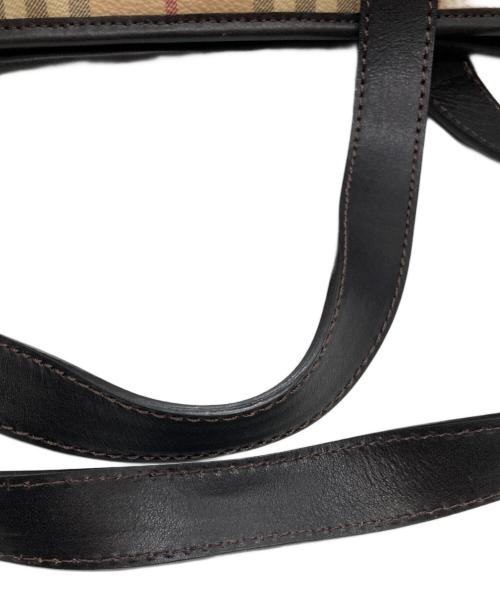 BURBERRY（バーバリー）BURBERRY (バーバリー) ノヴァチェックトートバッグ シャドーホース  ベージュの古着・服飾アイテム