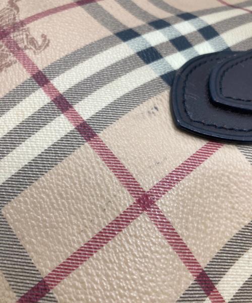 BURBERRY（バーバリー）BURBERRY (バーバリー) ノヴァチェックトートバッグ シャドーホース  ベージュの古着・服飾アイテム