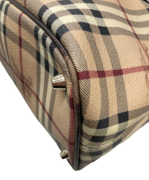 BURBERRY（バーバリー）BURBERRY (バーバリー) ノヴァチェックトートバッグ シャドーホース  ベージュの古着・服飾アイテム