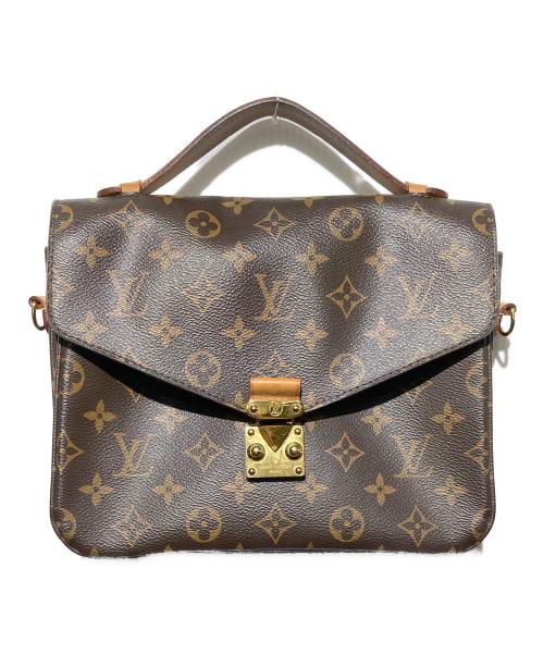 LOUIS VUITTON（ルイ ヴィトン）LOUIS VUITTON (ルイ ヴィトン) モノグラム ポシェット・メティス MM ブラウンの古着・服飾アイテム