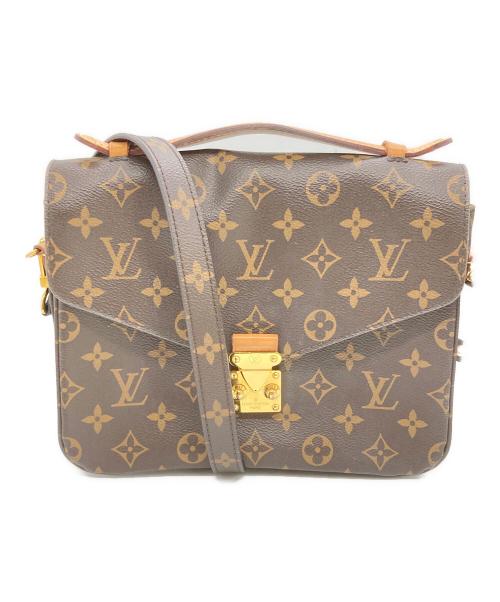 LOUIS VUITTON（ルイ ヴィトン）LOUIS VUITTON (ルイ ヴィトン) モノグラム ポシェット・メティス MM ブラウンの古着・服飾アイテム