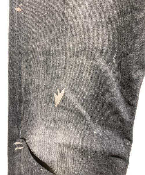 Acne studios（アクネ ストゥディオス）Acne studios (アクネ ストゥディオス) ルーズフィットジーンズ - 2021M Black Trafalgar グレー サイズ:30/32の古着・服飾アイテム