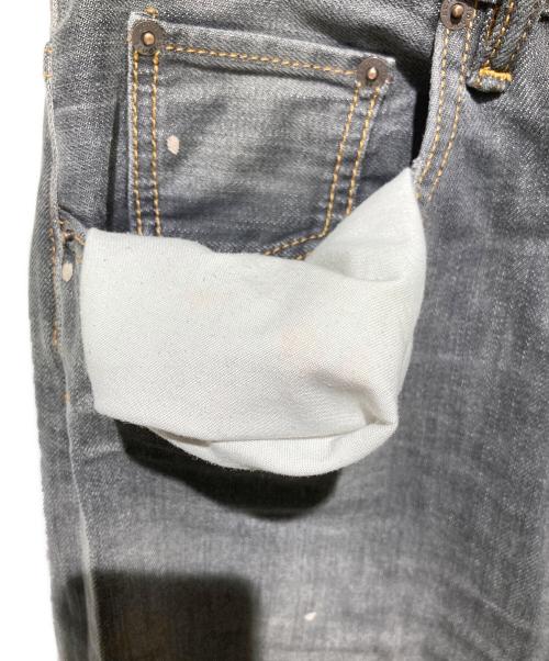 Acne studios（アクネ ストゥディオス）Acne studios (アクネ ストゥディオス) ルーズフィットジーンズ - 2021M Black Trafalgar グレー サイズ:30/32の古着・服飾アイテム