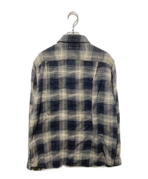 MINEDENIM（マインデニム）MINEDENIM (マインデニム) チェックネルシャツ ブラック サイズ:2の古着・服飾アイテム