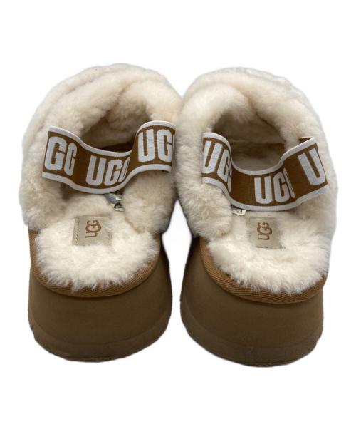 UGG（アグ）UGG (アグ) Disco Cross Slide ベージュ サイズ:23の古着・服飾アイテム