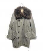 NUDIE JEANSヌーディー・ジーンズ）の古着「モッズコート」｜グリーン