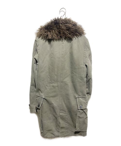 NUDIE JEANS（ヌーディー・ジーンズ）NUDIE JEANS (ヌーディー・ジーンズ) モッズコート グリーン サイズ:Sの古着・服飾アイテム