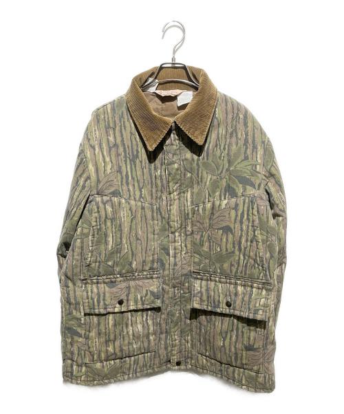 blizard-pruf（ブリザード・プルーフ）blizard-pruf (ブリザード・プルーフ) USA製 襟コーズハンティングジャケット グリーン サイズ:不明の古着・服飾アイテム