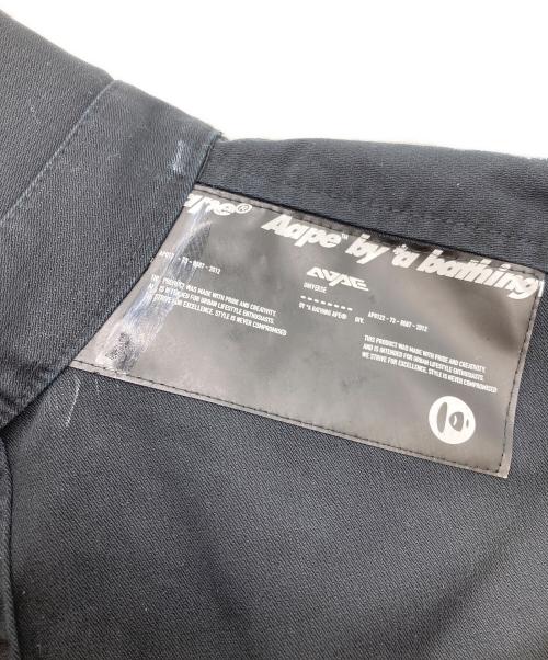Aape BY A BATHING APE（エーエイプ バイ アベイシングエイプ）AAPE BY A BATHING APE (エーエイプ バイ アベイシングエイプ) シャツジャケット ブラック サイズ:Mの古着・服飾アイテム