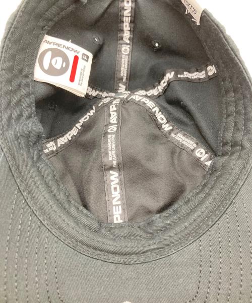 Aape BY A BATHING APE（エーエイプ バイ アベイシングエイプ）AAPE BY A BATHING APE (エーエイプ バイ アベイシングエイプ) キャップ ブラックの古着・服飾アイテム