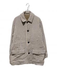 TEGE UNITED ARROWS（テゲ ユナイテッドアローズ）の古着「チェック カバーオール」｜ベージュ
