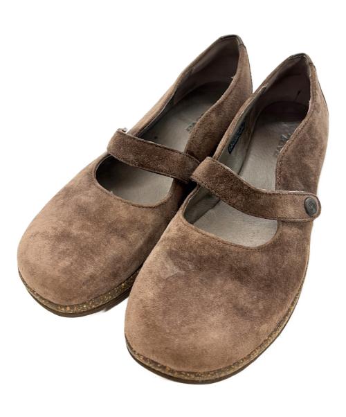TEVA（テバ）TEVA (テバ) スエードメアリージェーンズ ブラウン サイズ:24cmの古着・服飾アイテム