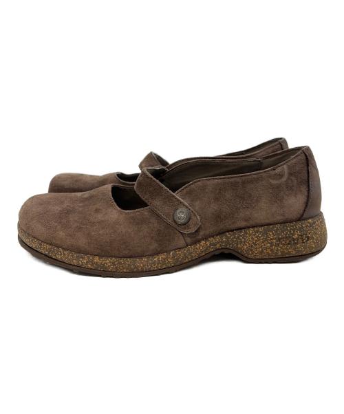 TEVA（テバ）TEVA (テバ) スエードメアリージェーンズ ブラウン サイズ:24cmの古着・服飾アイテム