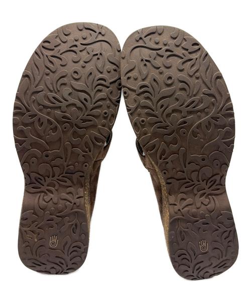 TEVA（テバ）TEVA (テバ) スエードメアリージェーンズ ブラウン サイズ:24cmの古着・服飾アイテム