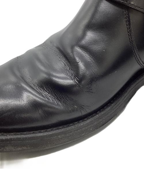 REGAL（リーガル）REGAL (リーガル) バックル付きサイドゴアブーツ ブラック サイズ:24ｃｍの古着・服飾アイテム