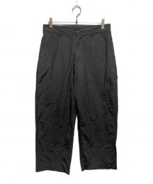 Porter Classic（ポータークラシック）の古着「WEATHER PAINTER PANTS」｜ブラック