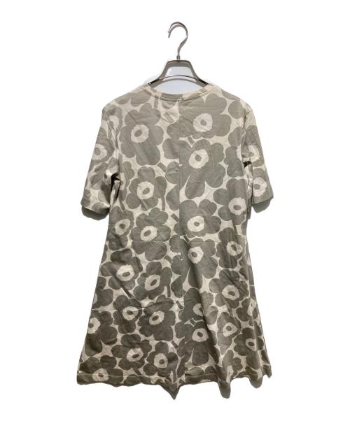 marimekko（マリメッコ）marimekko (マリメッコ) Unikko / Tiiril dress ベージュ サイズ:XS 未使用品の古着・服飾アイテム