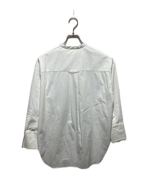 PLAIN PEOPLE（プレインピープル）PLAIN PEOPLE (プレインピープル) ハイパワーブロードチュニックブラウス ホワイト サイズ:3の古着・服飾アイテム