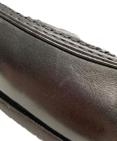 madras（マドラス）madras (マドラス) ダブルベルトスリッポン/ビジネスシューズ ブラック サイズ:27cmの古着・服飾アイテム