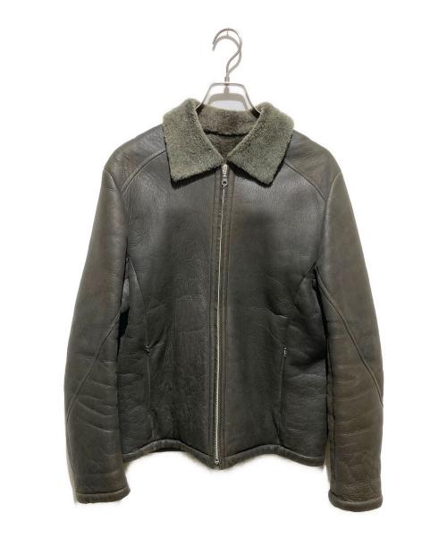 Yohji Yamamoto D’URBAN A.A.R（ヨウジヤマモトダーバンアール）Yohji Yamamoto D’URBAN A.A.R (ヨウジヤマモトダーバンアール) アーカイブ裏ボアジャケット カーキ サイズ:Lの古着・服飾アイテム