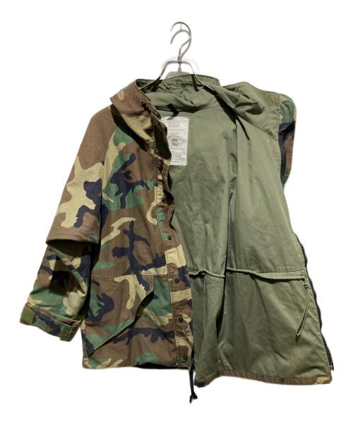 ALPHA INDUSTRIES（アルファインダストリーズ）ALPHA INDUSTRIES (アルファインダストリーズ) カモ柄ミリタリーマウンテンパーカー カーキ サイズ:7080/9404の古着・服飾アイテム