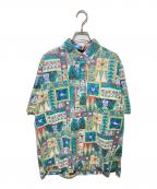 reyn spooner×DISNEYレイン スプナー×ディズニー）の古着「コラボアロハシャツ」｜ブルー