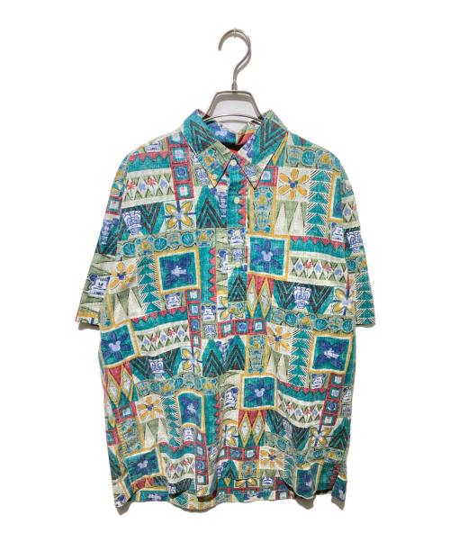 reyn spooner（レイン スプナー）reyn spooner (レイン スプナー) Disney (ディズニー) コラボアロハシャツ ブルー サイズ:不明の古着・服飾アイテム