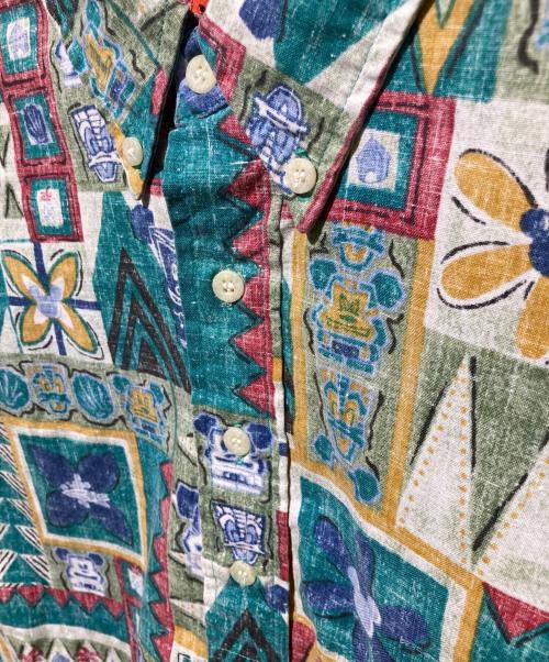 reyn spooner（レイン スプナー）reyn spooner (レイン スプナー) Disney (ディズニー) コラボアロハシャツ ブルー サイズ:不明の古着・服飾アイテム