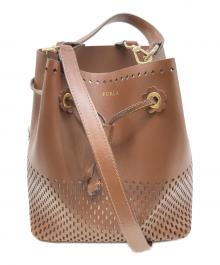 FURLA（フルラ）の古着「STACY 2WAYショルダーバッグ」｜ブラウン