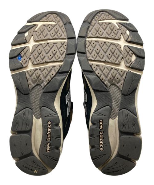 NEW BALANCE（ニューバランス）NEW BALANCE (ニューバランス) 990V3 ローカットスニーカー ベージュ×ブラック サイズ:26cmの古着・服飾アイテム