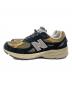 NEW BALANCE (ニューバランス) 990V3 ローカットスニーカー ベージュ×ブラック サイズ:26cm：15000円