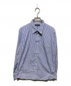 COMME des GARCONS HOMME×INDIVIDUALIZED SHIRTSコムデギャルソン オム×インディビジュアライズドシャツ）の古着「ストライプシャツ」｜ブルー