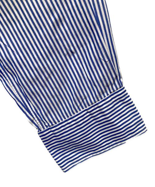 COMME des GARCONS HOMME（コムデギャルソン オム）COMME des GARCONS HOMME (コムデギャルソン オム) INDIVIDUALIZED SHIRTS (インディビジュアライズドシャツ) ストライプシャツ ブルー サイズ:Mの古着・服飾アイテム