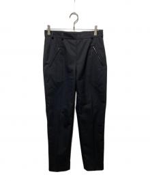 Maison Margiela（メゾンマルジェラ）の古着「21AW ジップポケットテーパードパンツ」｜ブラック