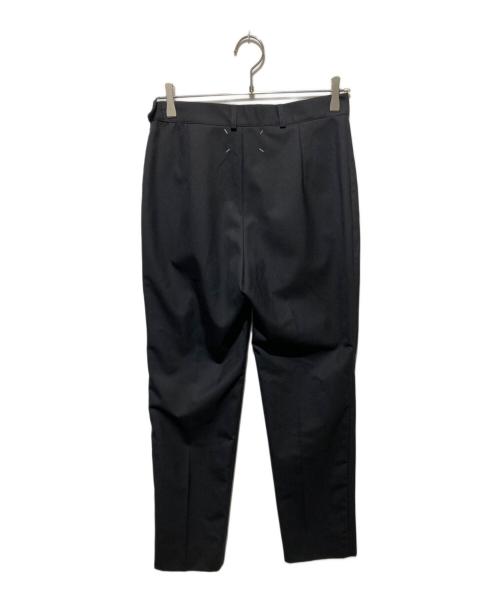 Maison Margiela（メゾンマルジェラ）Maison Margiela (メゾンマルジェラ) 21AW ジップポケットテーパードパンツ ブラック サイズ:40の古着・服飾アイテム