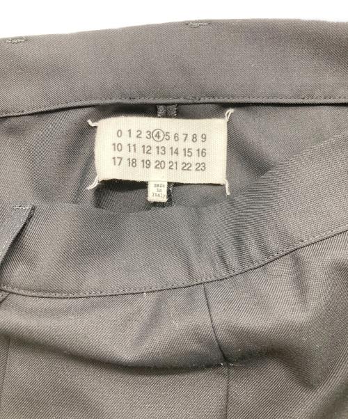 Maison Margiela（メゾンマルジェラ）Maison Margiela (メゾンマルジェラ) 21AW ジップポケットテーパードパンツ ブラック サイズ:40の古着・服飾アイテム
