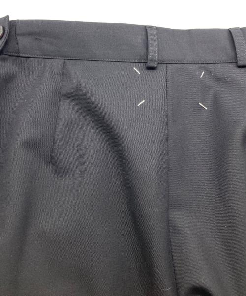 Maison Margiela（メゾンマルジェラ）Maison Margiela (メゾンマルジェラ) 21AW ジップポケットテーパードパンツ ブラック サイズ:40の古着・服飾アイテム