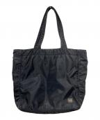 PORTERポーター）の古着「トートバッグ/クリーム」｜ブラック