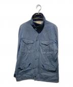 Barbour×MARGARET HOWELLバブアー×マーガレットハウエル）の古着「Oiled Jacket」｜ネイビー