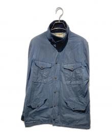 Barbour×MARGARET HOWELL（バブアー×マーガレットハウエル）の古着「Oiled Jacket」｜ネイビー