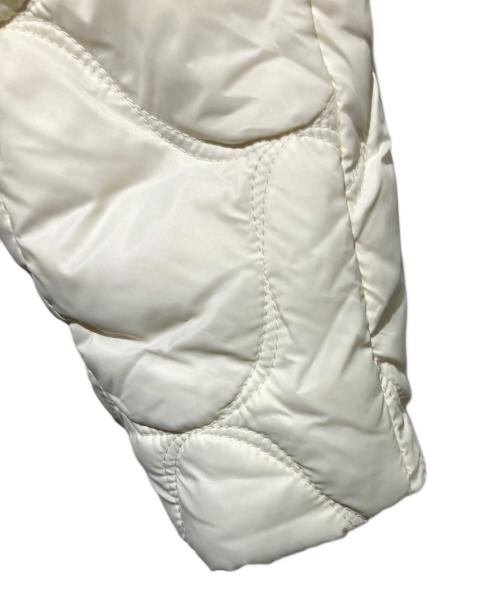 La MODE（ラモード）La MODE (ラモード) ダウンジャケット アイボリー サイズ:Sの古着・服飾アイテム