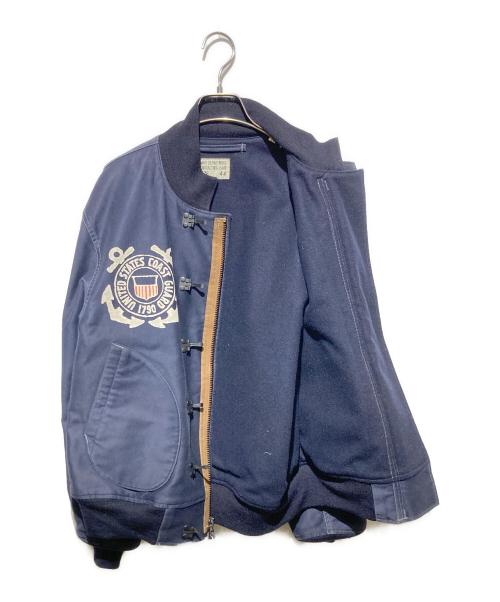 TOYS MCCOY（トイズマッコイ）TOYS McCOY (トイズマッコイ) FRONT HOOK BUGS BUNNY DECK JACKET ネイビー サイズ:44の古着・服飾アイテム