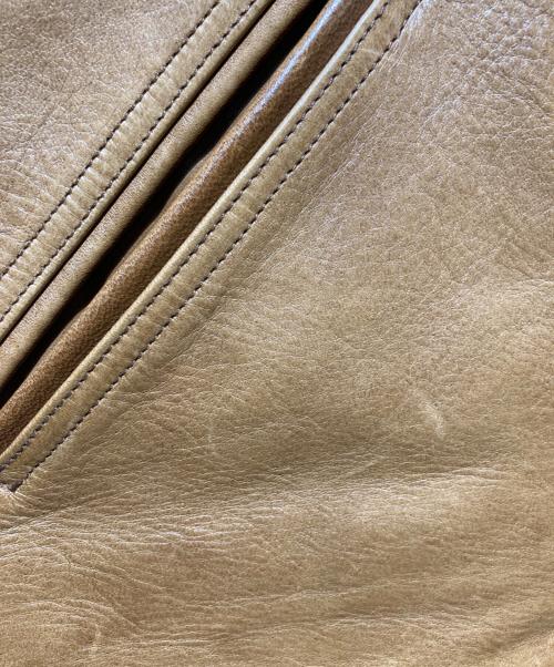 Pherrow's（フェローズ）Pherrow's (フェローズ) ホースハイド ライダース ジャケット ブラウン サイズ:ＸＬの古着・服飾アイテム