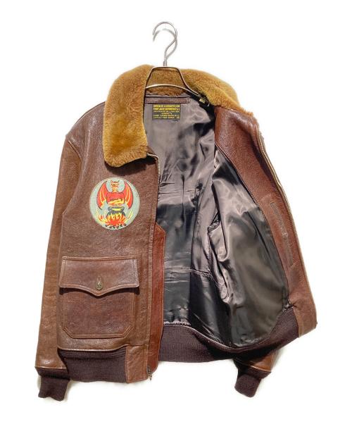 PHERROW’S（フェローズ）PHERROW’S (フェローズ) G-1 FLYING JACKET ブラウン サイズ:42の古着・服飾アイテム